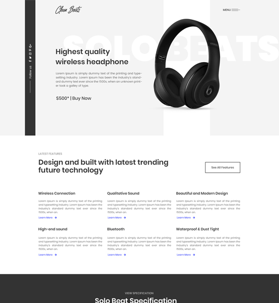 Musical Equipment Template