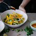 green mango and cucamelon salad