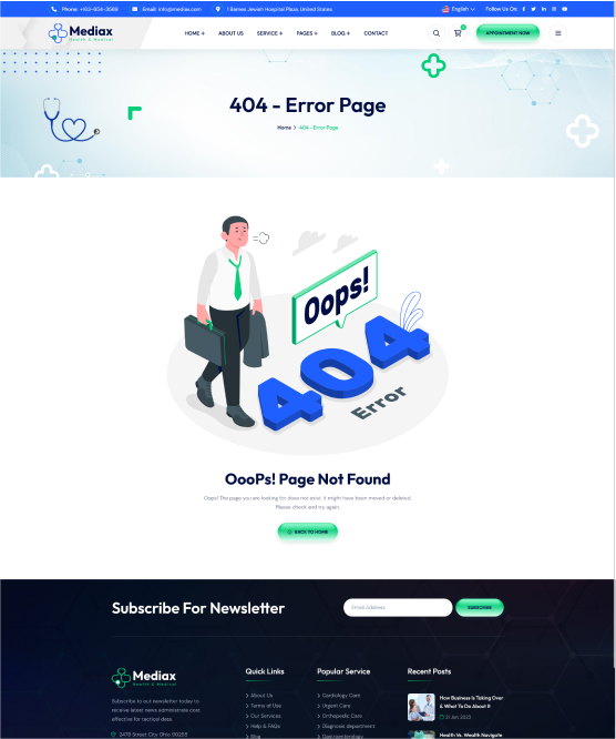 Error Page