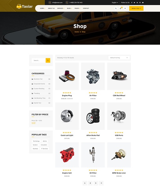 Shop Page