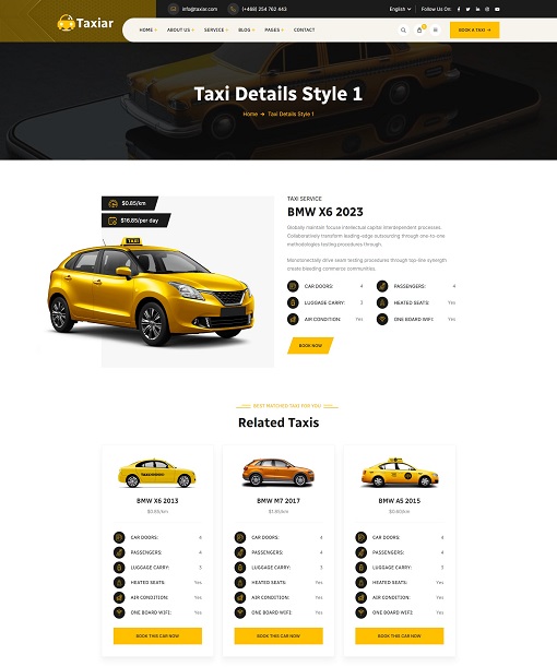 Taxi Details