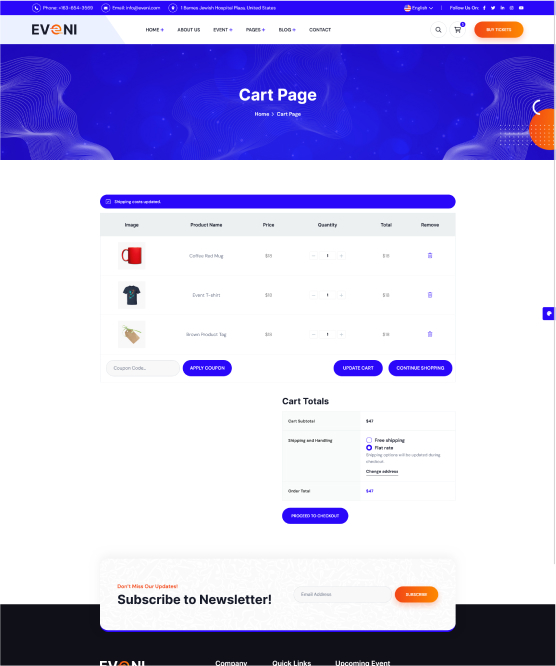 Cart Page