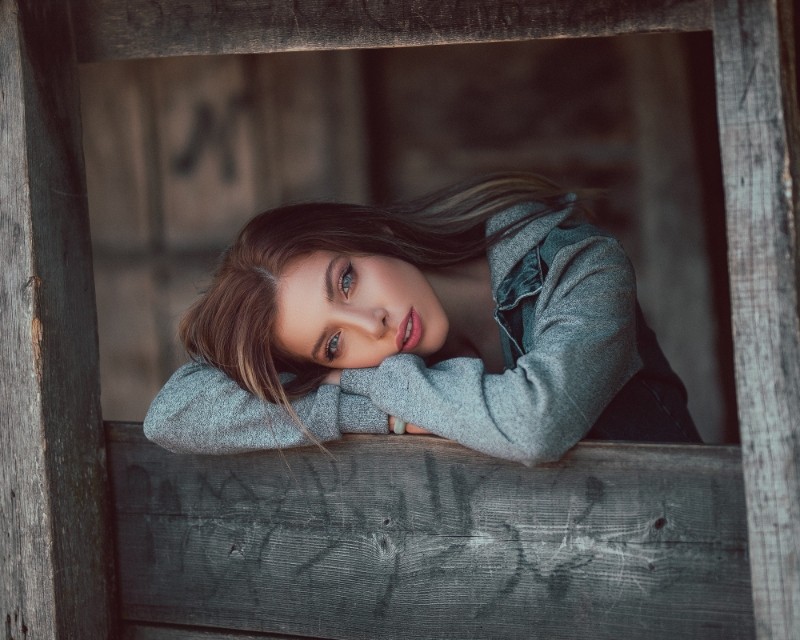 Girl on Farm