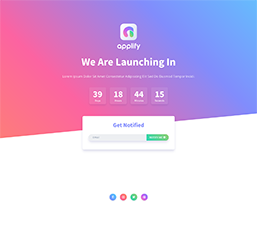 Applify - App Landing HTML Template