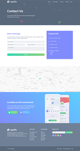 Applify - App Landing HTML Template