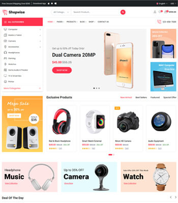 eCommerce html Templates