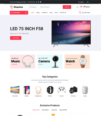 eCommerce Templates